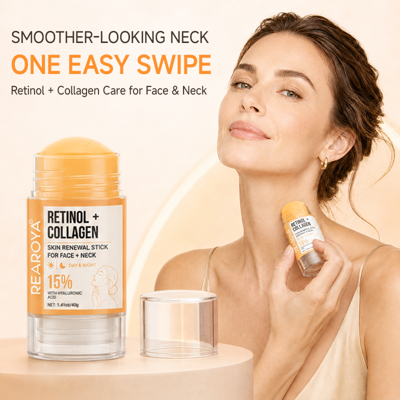 Retinol Cream - Retinol + Collageen Gezichtscrème Halsvernieuwende Stick,