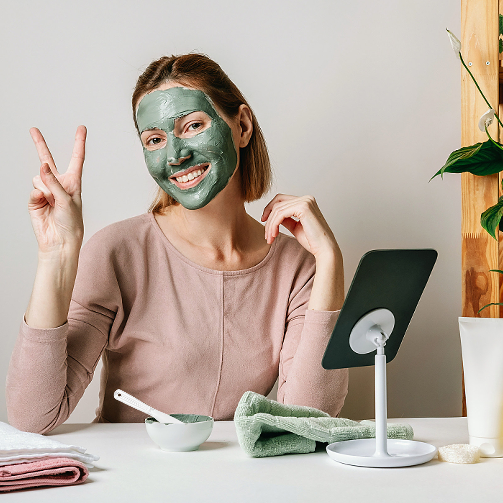 Face Mask Skincare - 5 stuks gezichtsmaskerlepel/spatel voor huidverzorgingscrèmes, oogmaskers,