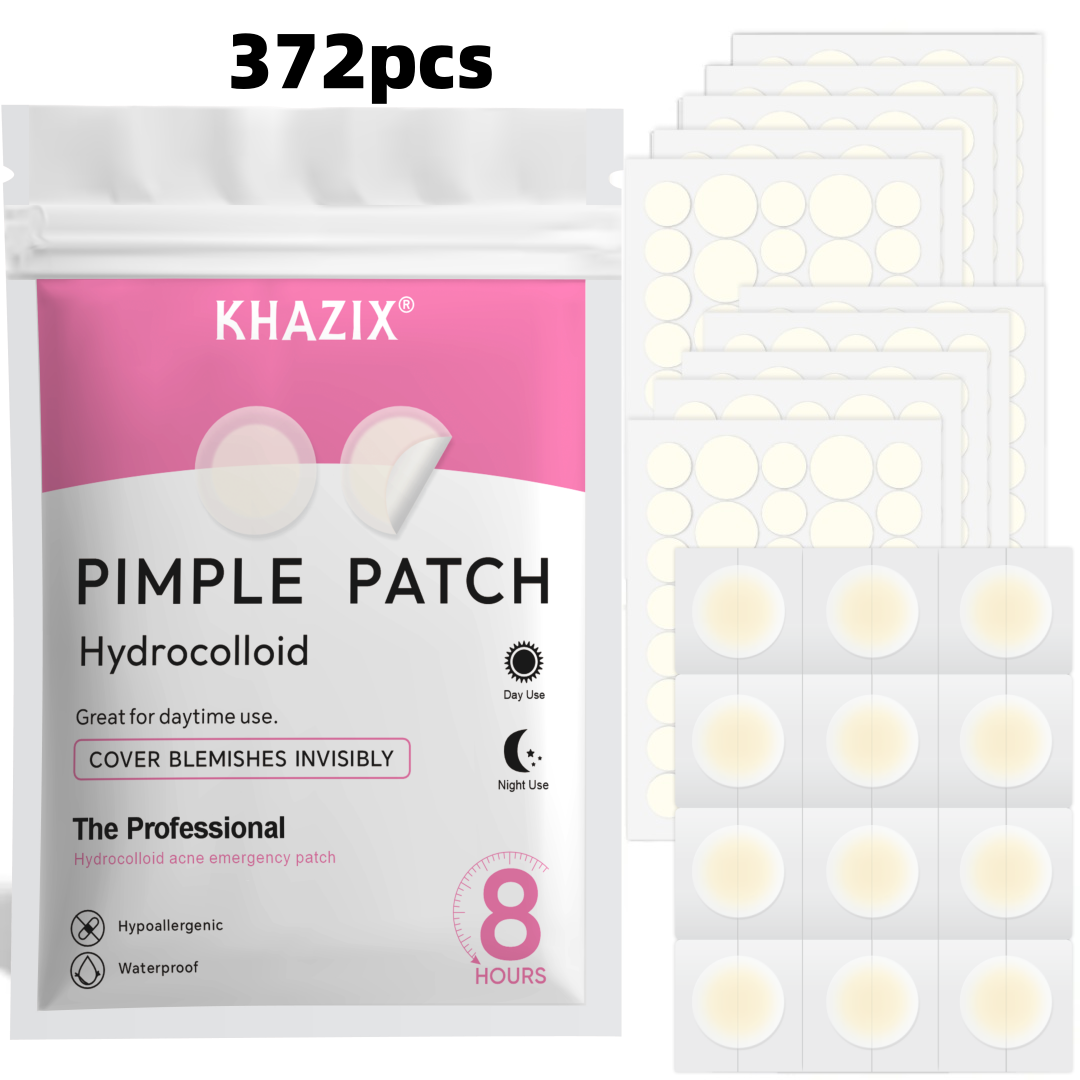 Face Moisturizer - 372 stuks Hydrocolloïde Acne Pimple Patches,