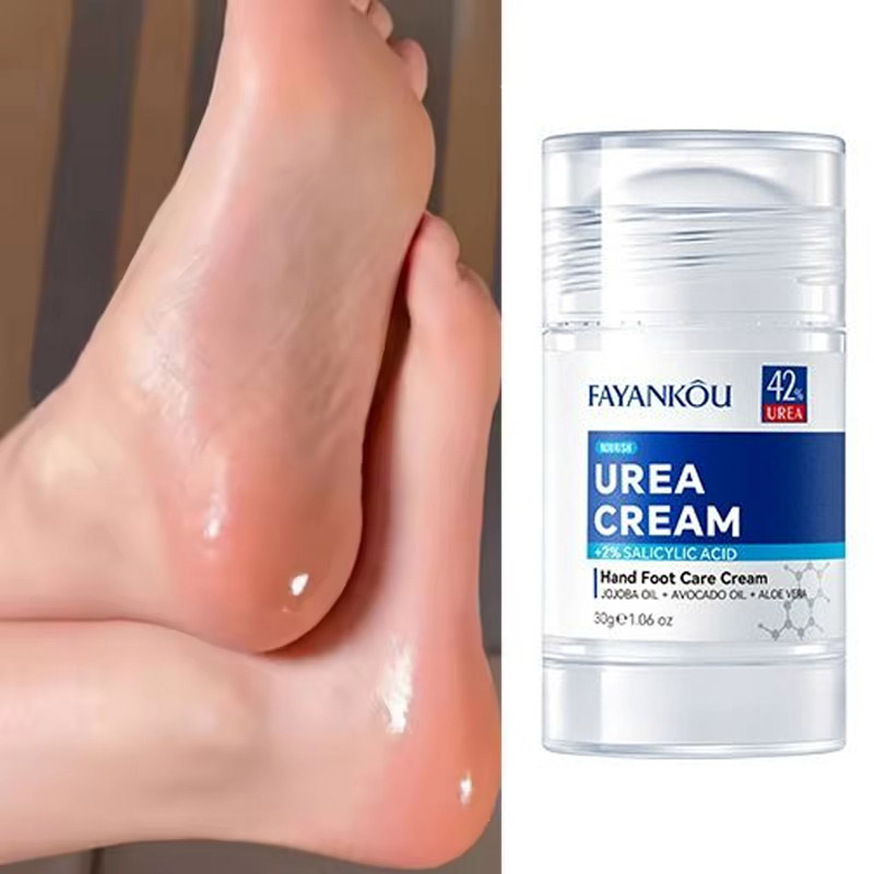 Urea Foot Cream - Ureum Voet- en Handverzorgingscrème Stick, gebruikt