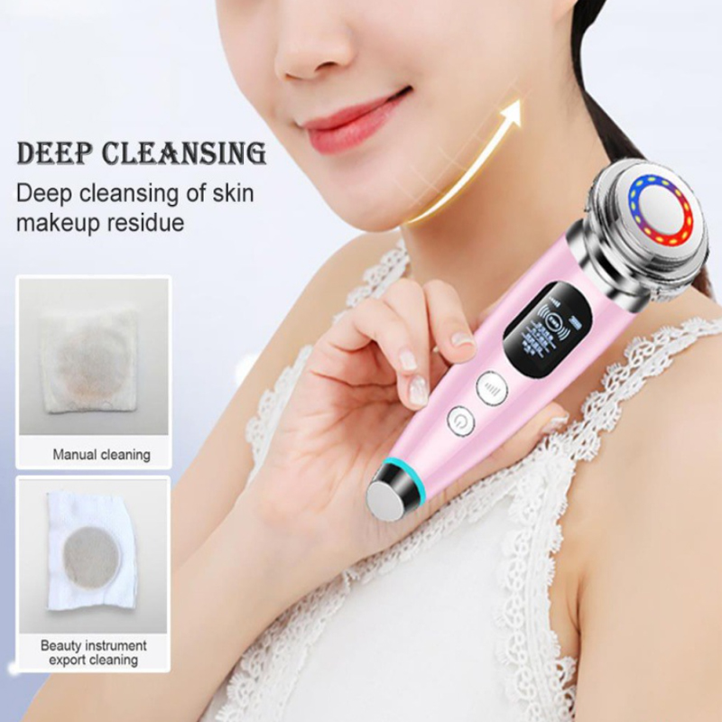 Cleanser Face - Gezichtsreiniger Gezichtsliftapparaat Microcurrent Huidverjonging Gezichtsmassageapparaat Lichttherapie