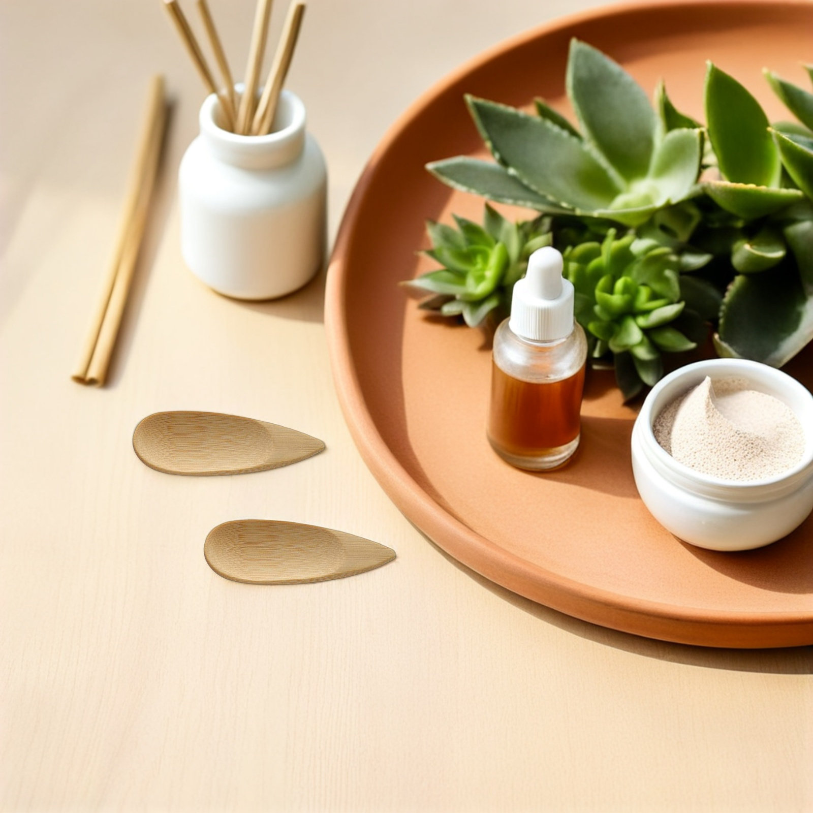 20 stuks bamboe spatels voor g - Face Mask Skincare recensie en prijs