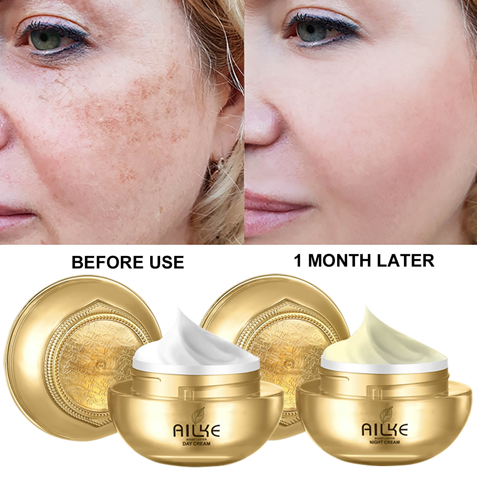 AILKE Whitening Donkere Vlekke - Night Cream recensie en prijs