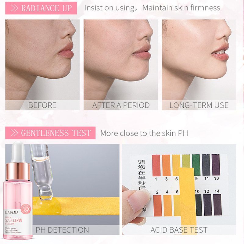 LAIKOU 17ML Japan Sakura Serum - Vitamin C Serum recensie en prijs