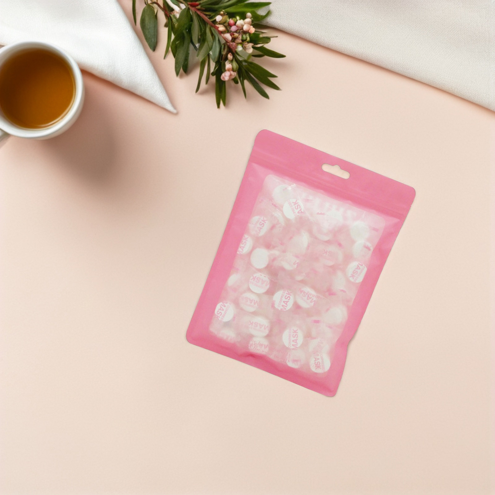 100 stuks gecomprimeerde, wegw - Face Mask Skincare recensie en prijs
