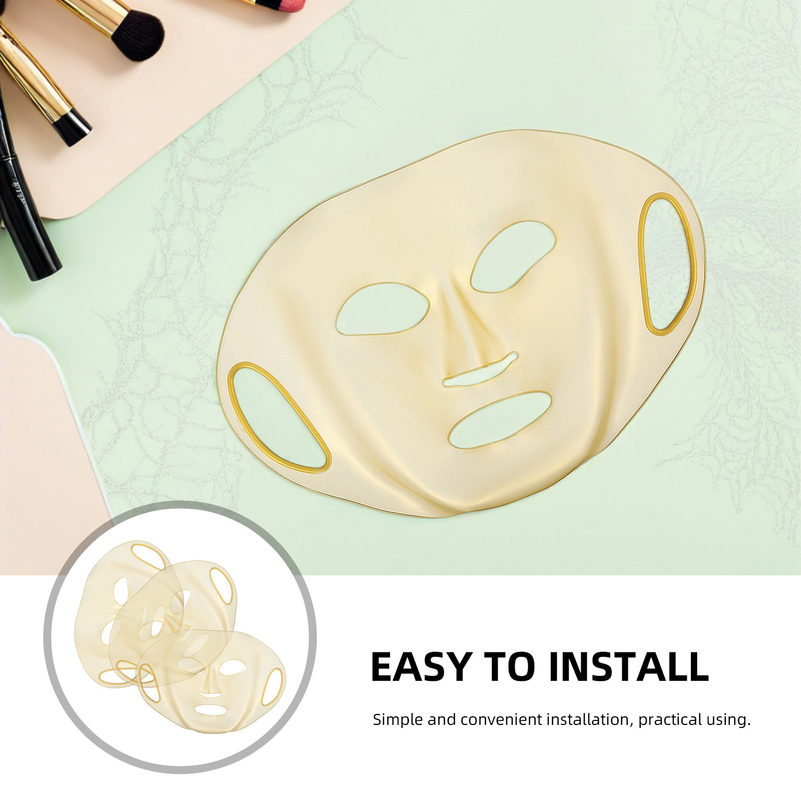 3 stuks siliconen masker om ee - Face Mask Skincare recensie en prijs