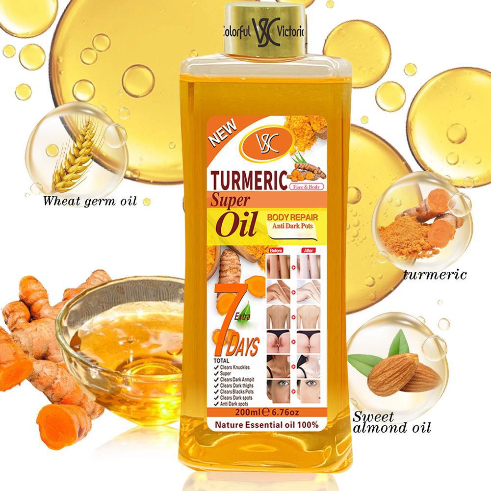 Lichaamsmassageolie Kurkuma Es - Vitamin C Serum recensie en prijs