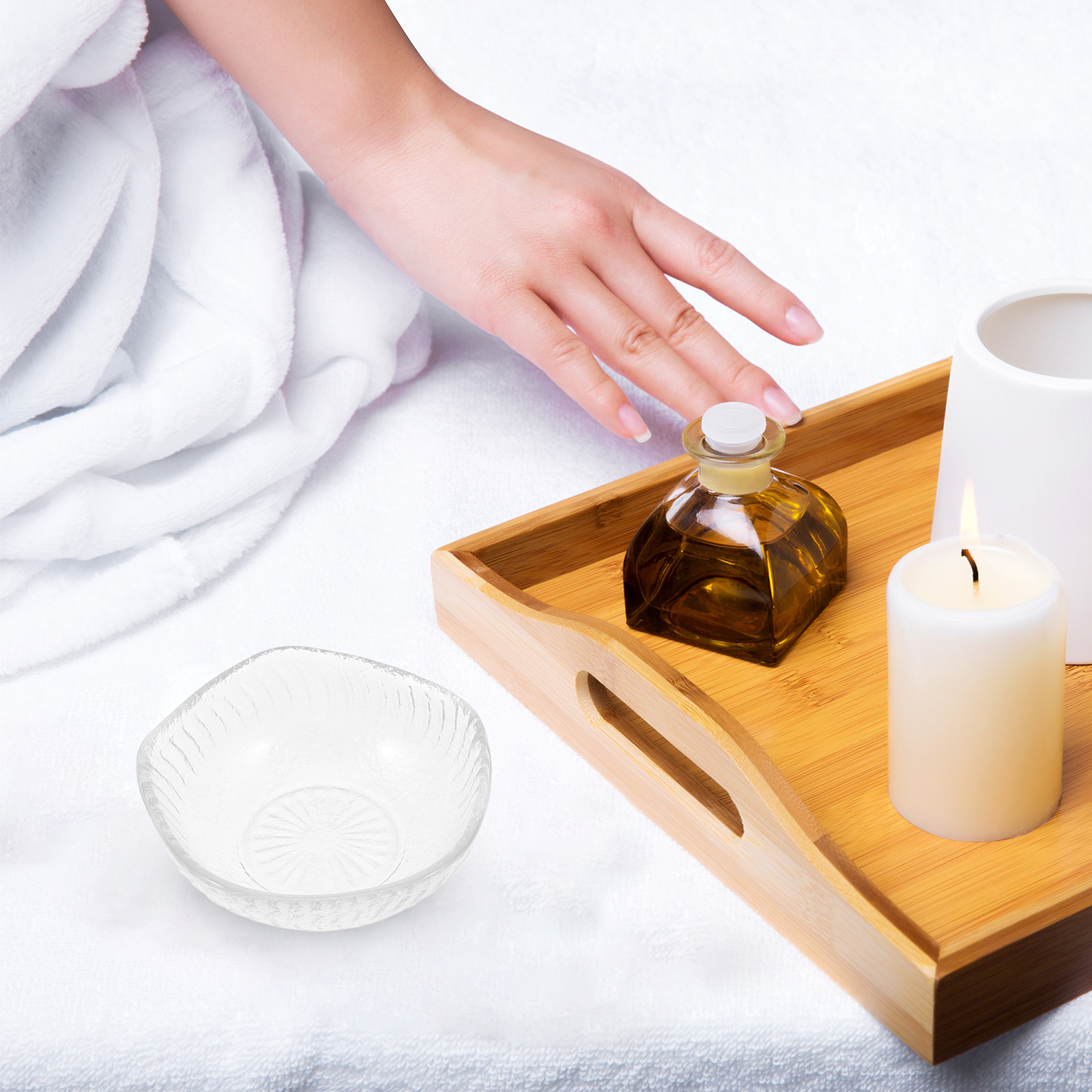 Glazen mengkom voor gezichtsma - Face Oil recensie en prijs