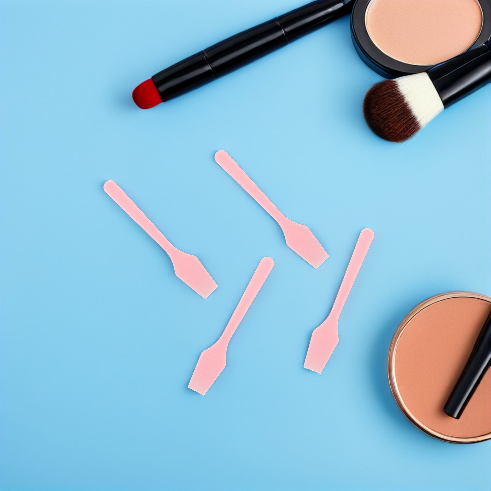 100 stuks plastic mini-spatels - Face Mask Skincare recensie en prijs