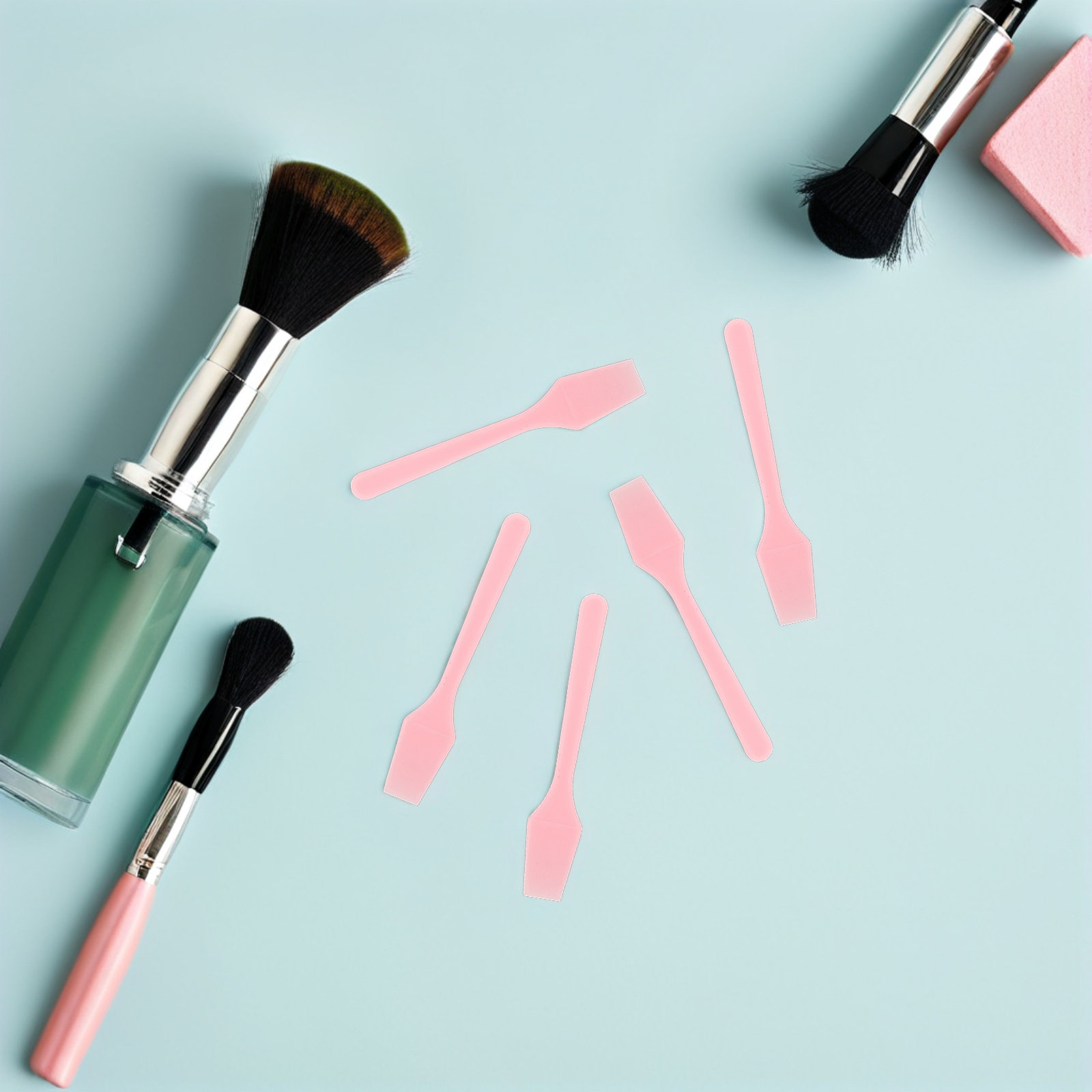 100 stuks plastic mini-spatels - Face Mask Skincare recensie en prijs