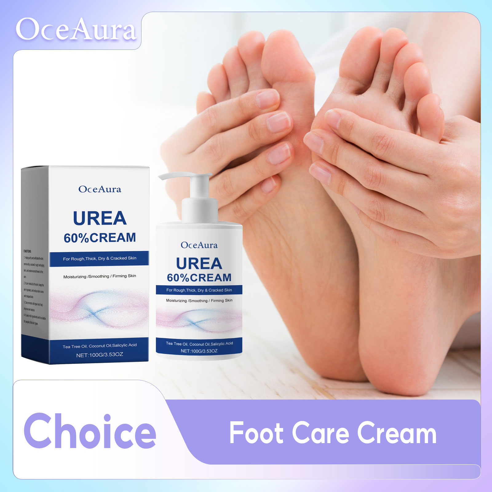 60% Ureum Voetcrème Anti Droge - Urea Foot Cream recensie en prijs