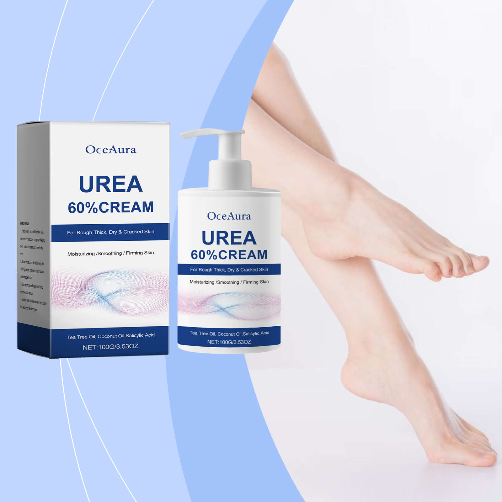 60% Ureum Voetcrème Anti Droge - Urea Foot Cream recensie en prijs