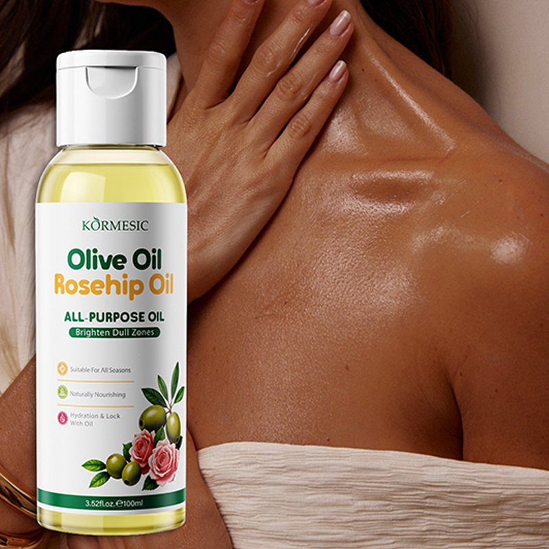 Olijfolie, rozenbottelolie, un - Face Oil Rosehip recensie en prijs
