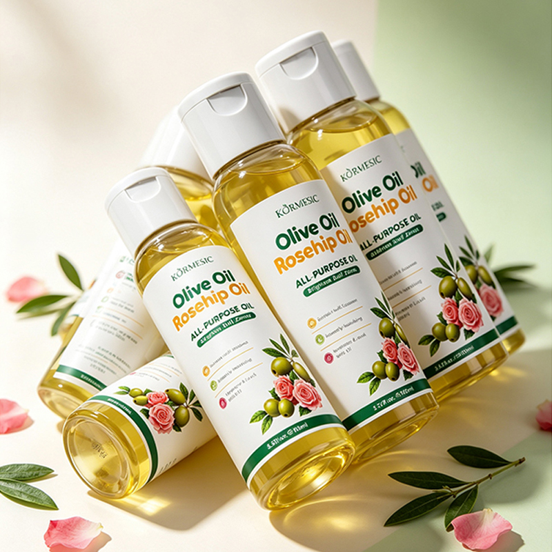 Olijfolie, rozenbottelolie, un - Face Oil Rosehip recensie en prijs