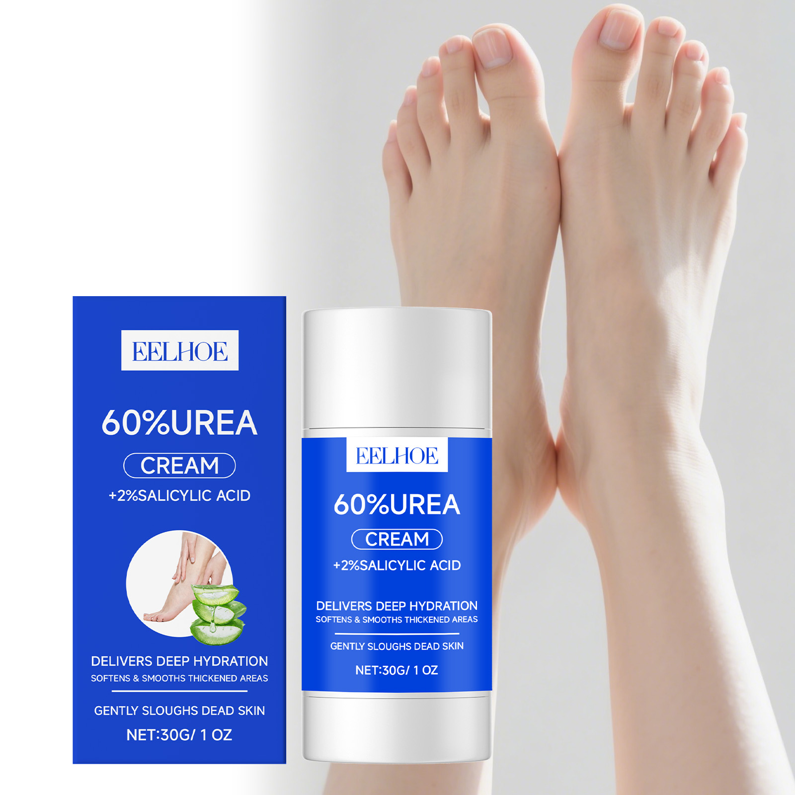 60% Ureum Voetcrème Voedend Ve - Urea Foot Cream recensie en prijs