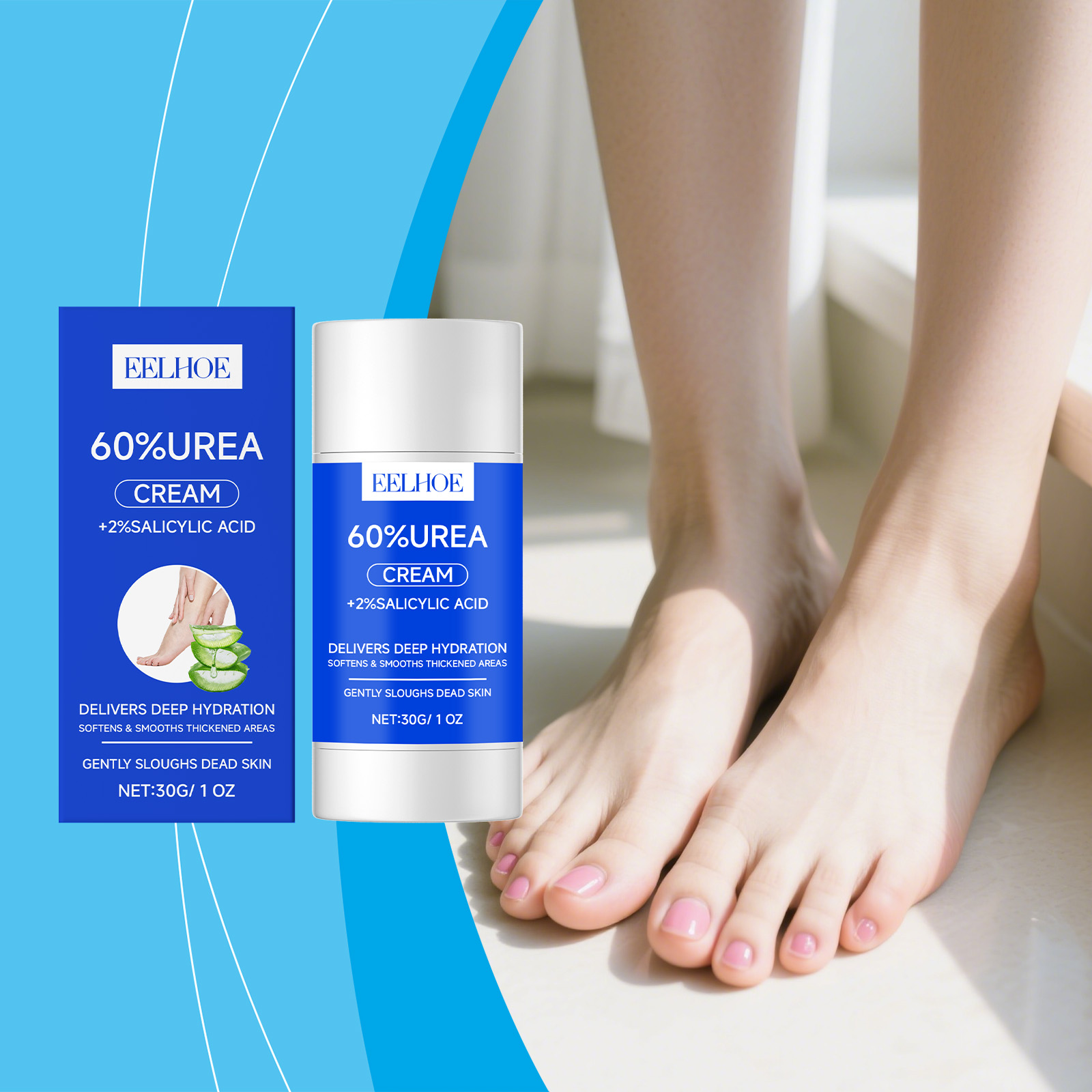 60% Ureum Voetcrème Voedend Ve - Urea Foot Cream recensie en prijs