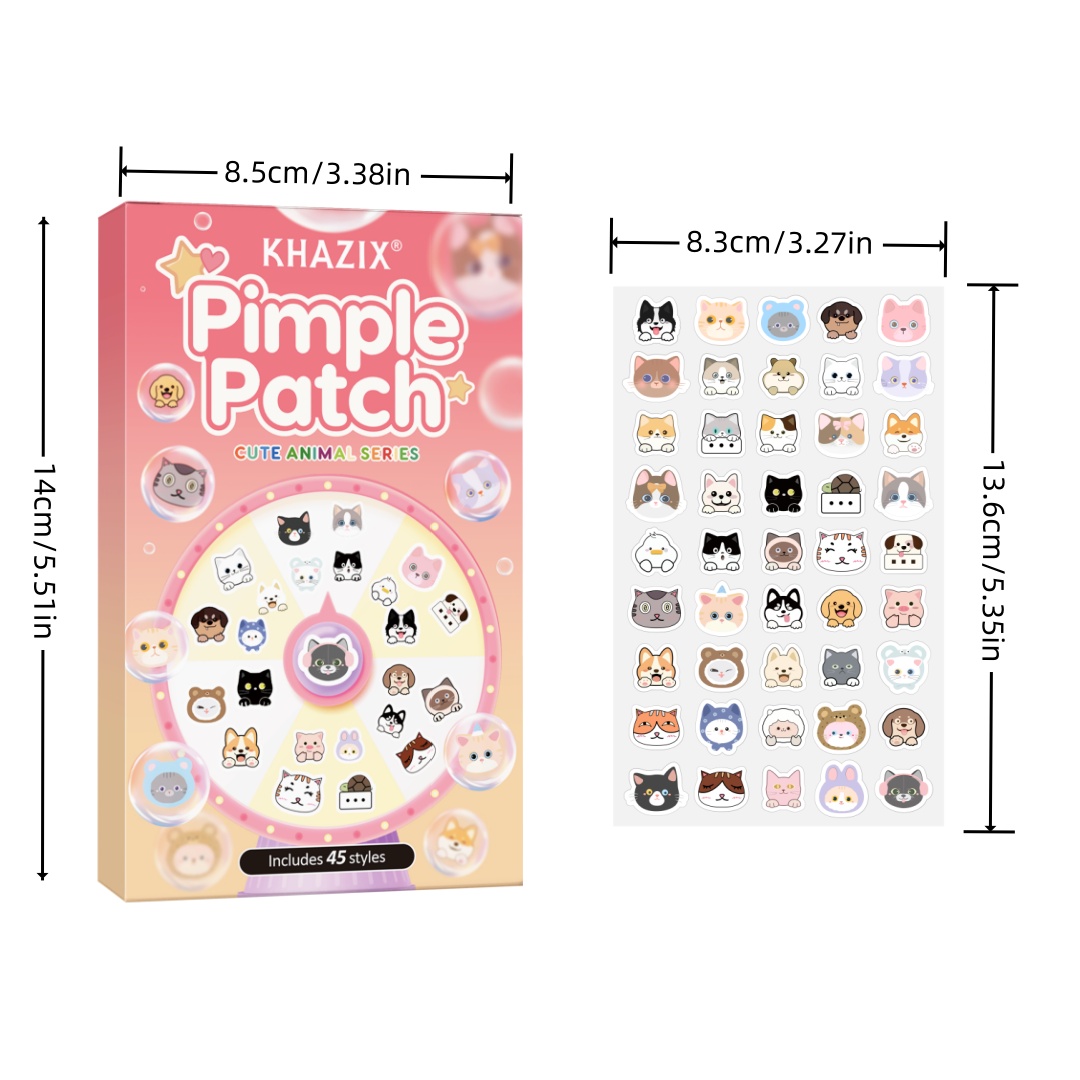 45 stuks cartoon acne patch, s - Face Moisturizer recensie en prijs