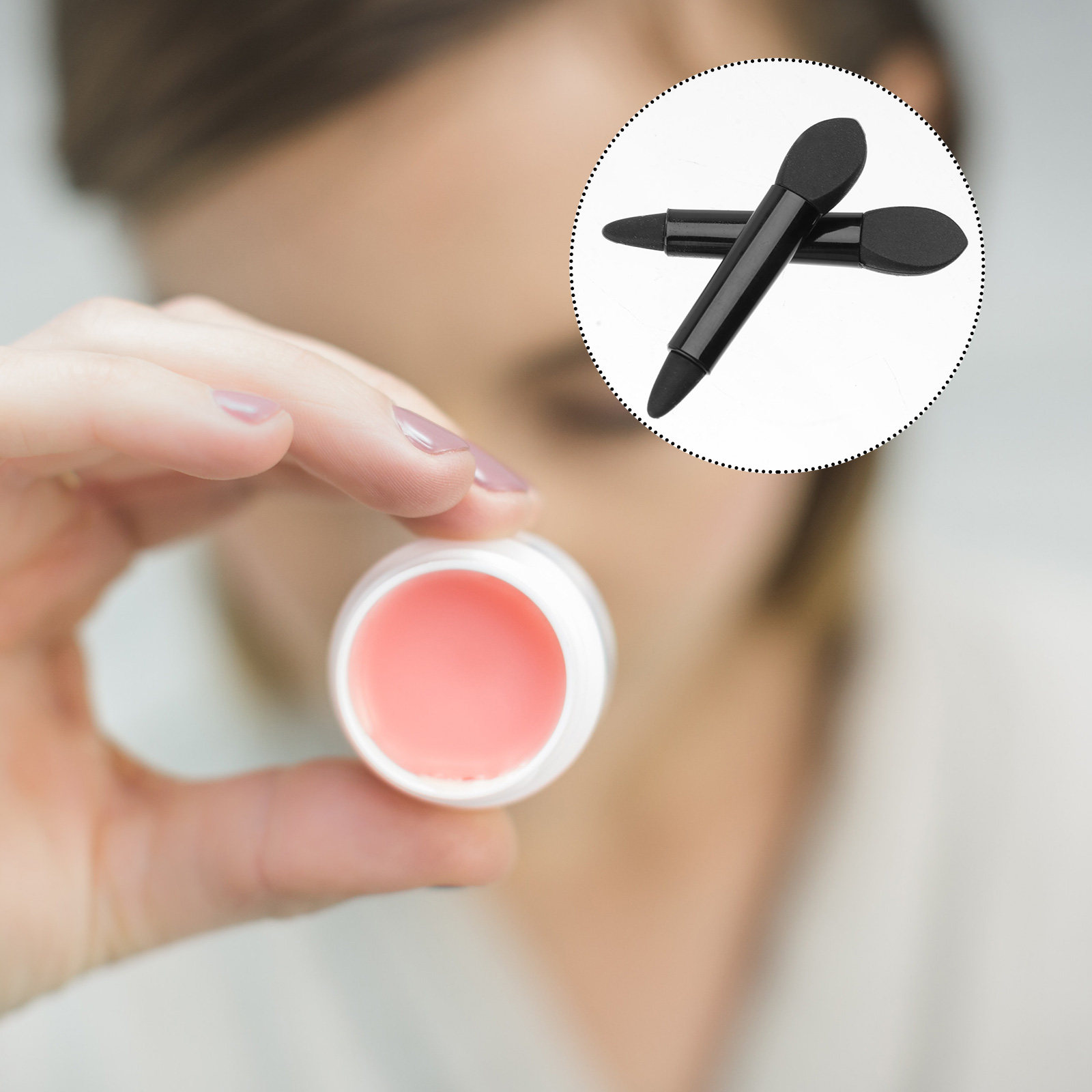 1 set dubbelzijdige siliconen  - Lip Balm recensie en prijs