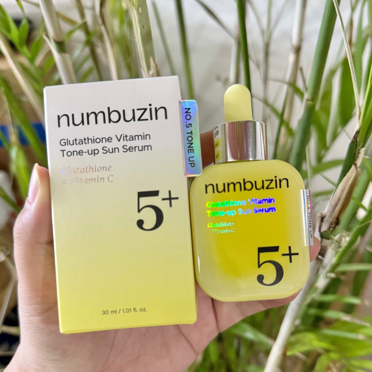 Numbuzin 5 Glutathione Verheld - Vitamin C Serum recensie en prijs