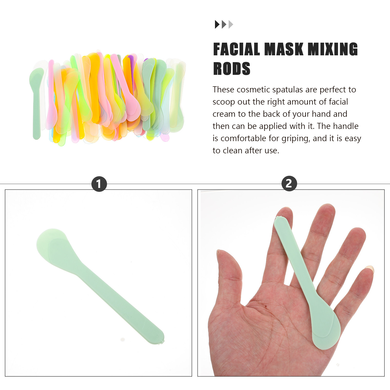100 stuks: lepels voor huidver - Face Mask Skincare recensie en prijs