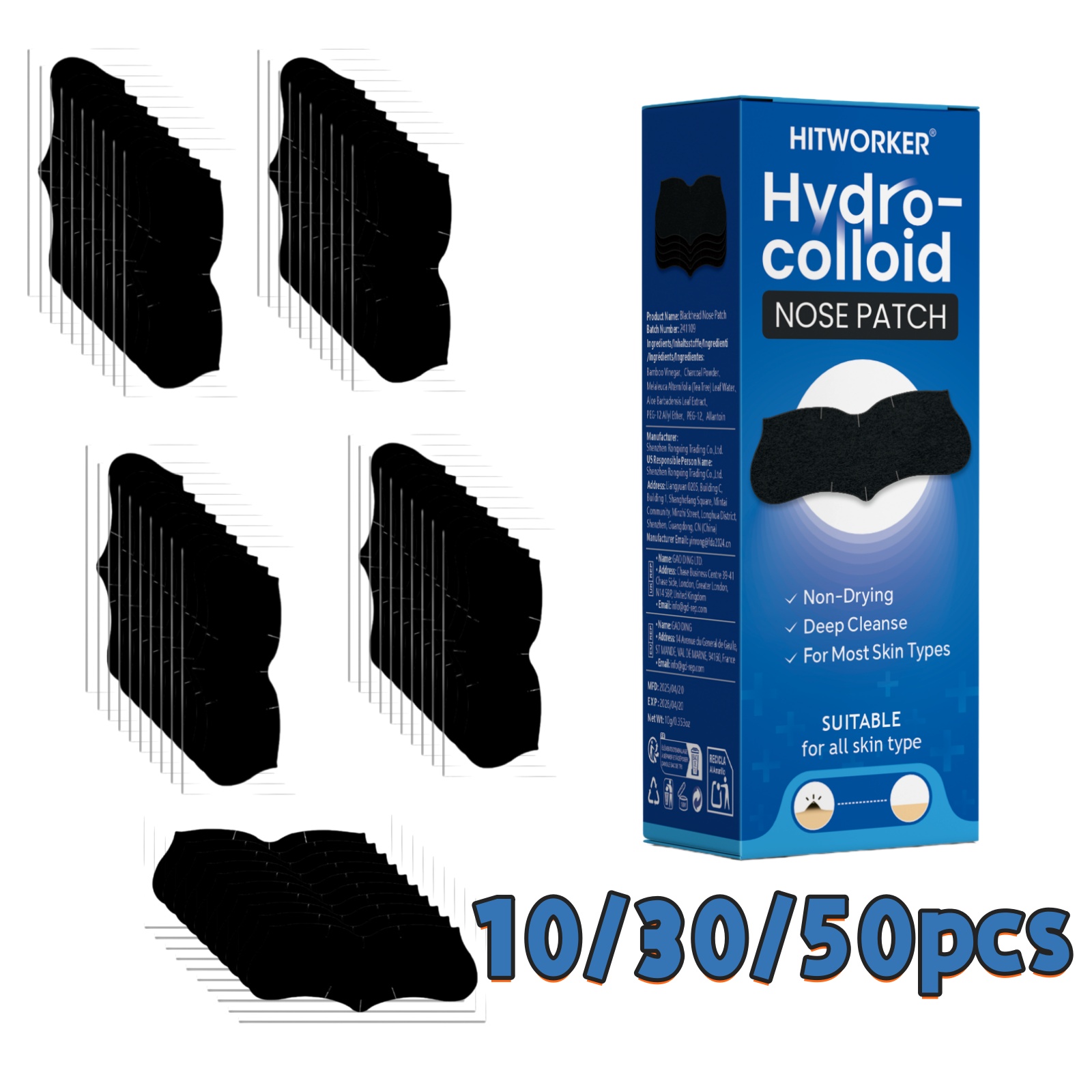 10/30/50-delige neusstrips voo - Skincare Glowing recensie en prijs